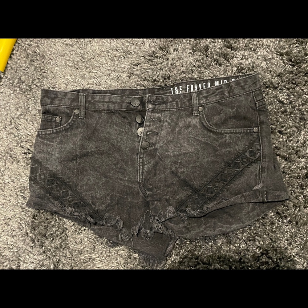 Black shorts